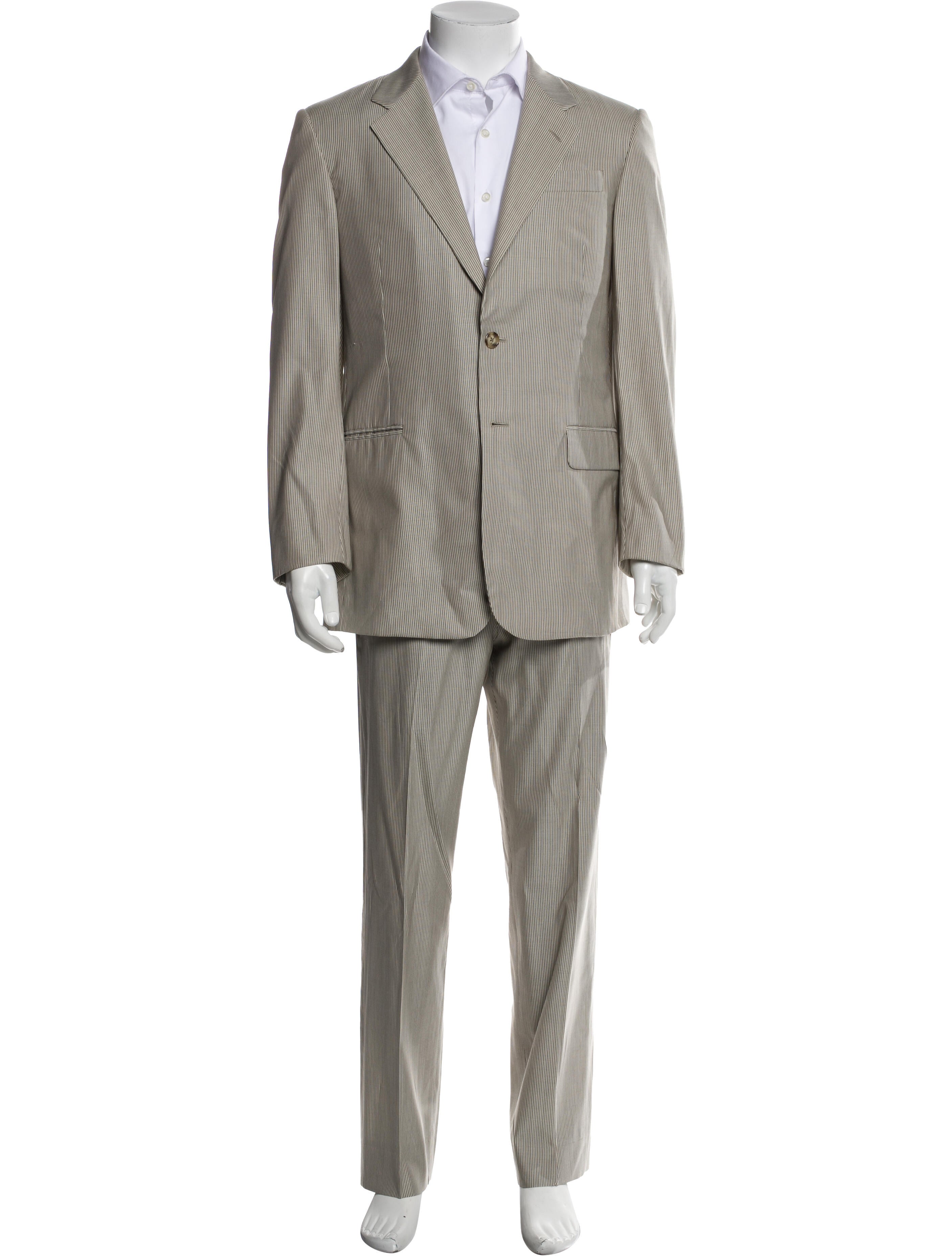 Prada Wool Striped Two-Piece Blazer