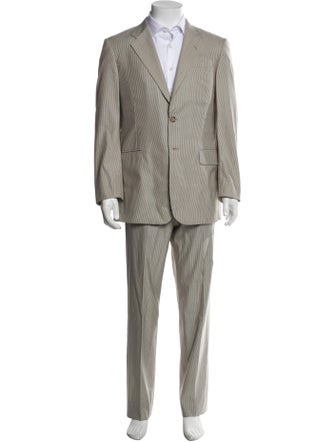 Prada Wool Striped Two-Piece Blazer