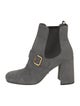 Prada Suede Chelsea Boots