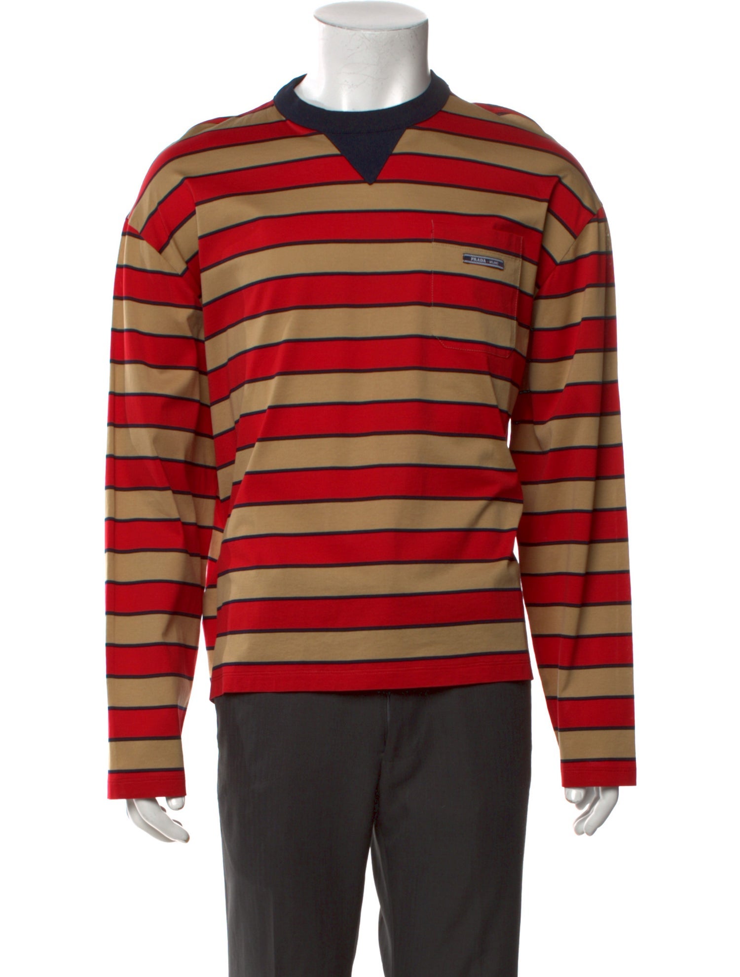 Prada 2025 Striped Sweatshirt w/ Tags