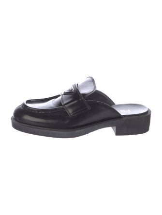 Prada Leather Mules