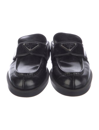 Prada Leather Mules