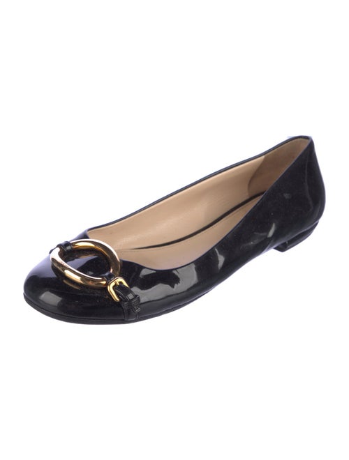 Prada Patent Leather Ballet Flats