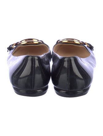 Prada Patent Leather Ballet Flats