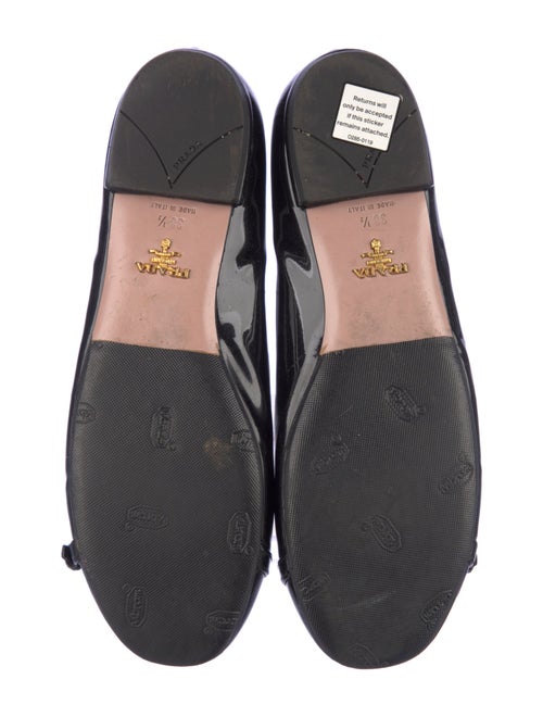 Prada Patent Leather Ballet Flats