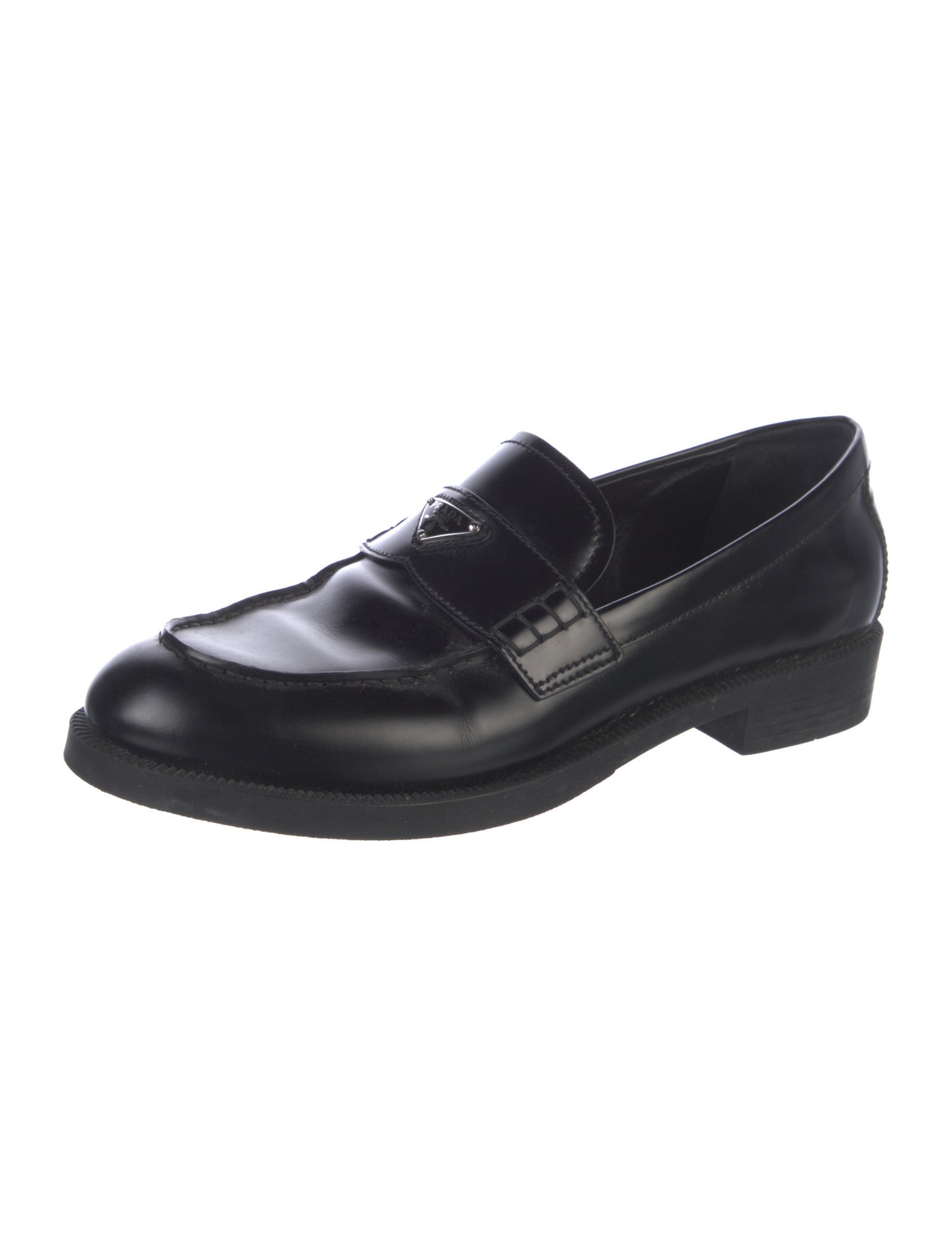 Prada Leather Loafers