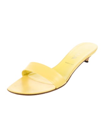 Prada Leather Slides