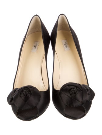 Prada Satin Pumps