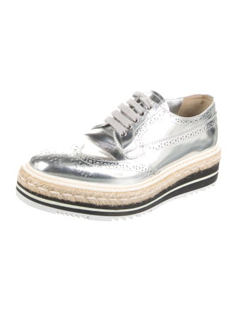 Prada Patent Leather Oxfords