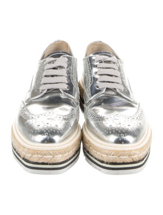 Prada Patent Leather Oxfords