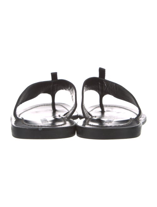 Prada Leather Flip Flops