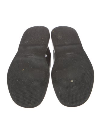 Prada Leather Flip Flops