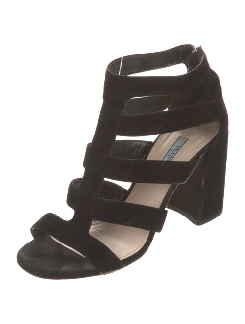 Prada Suede Gladiator Sandals