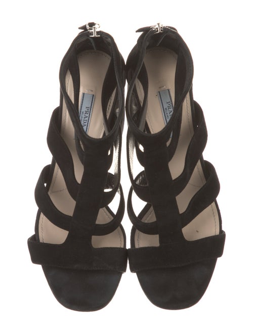 Prada Suede Gladiator Sandals