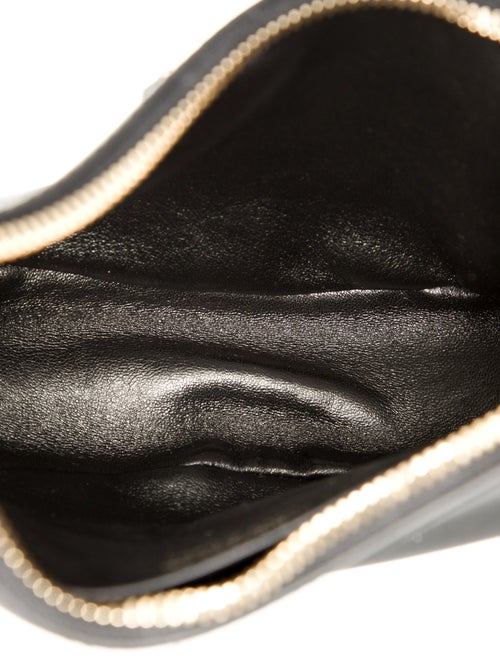 Prada Enameled Metal Triangle Arque Small 2023