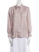 Prada 2024 Silk Button-Up Top