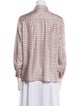 Prada 2024 Silk Button-Up Top
