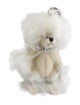 Prada Fluffy Teddy Bear Keychain