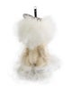 Prada Fluffy Teddy Bear Keychain