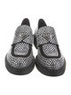 Prada Crystal Patterned Oxfords
