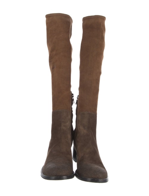 Prada Suede Riding Boots