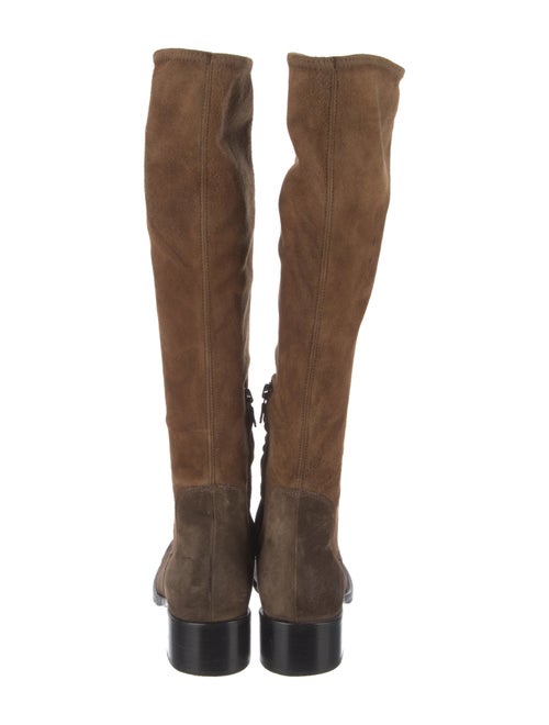 Prada Suede Riding Boots