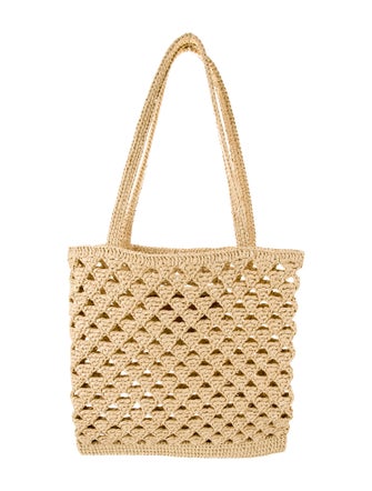 Prada Raffia Grass Tote