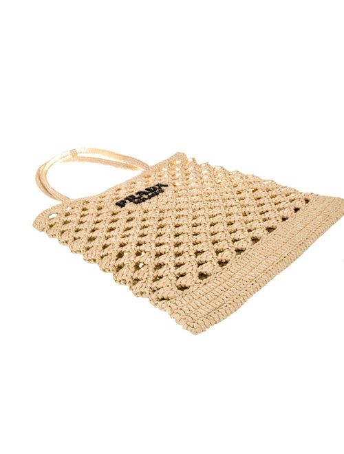 Prada Raffia Grass Tote