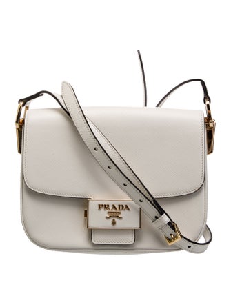 Prada Saffiano Lux Leather Emblème