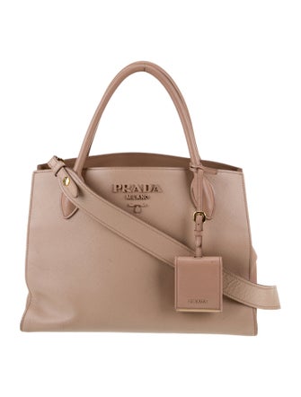 Prada Saffiano Cuir Leather Shoulder Bag