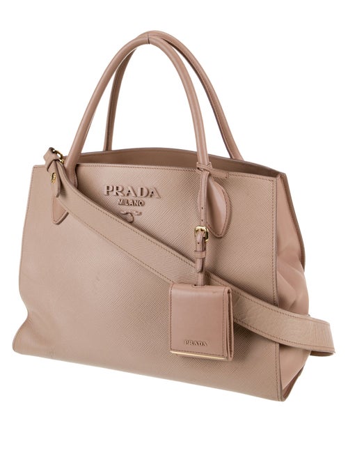 Prada Saffiano Cuir Leather Shoulder Bag
