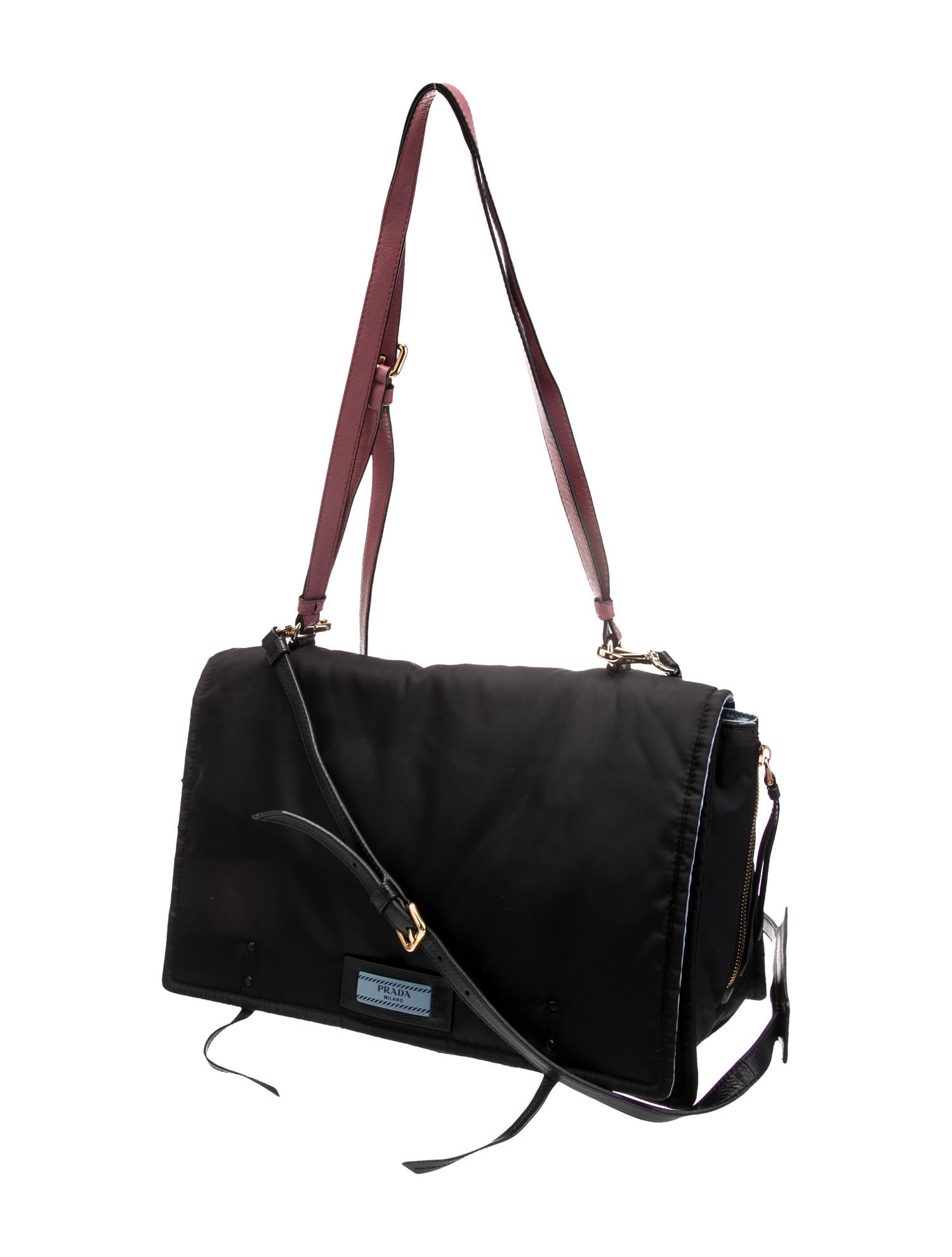 Prada Tessuto Nylon Etiquette Messenger