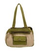 Prada Canvas Shoulder Bag