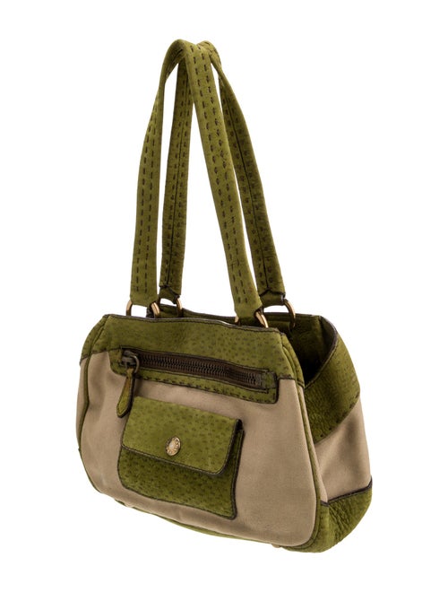 Prada Canvas Shoulder Bag