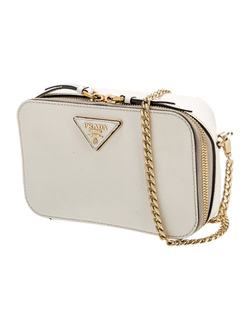 Prada Saffiano Cuir Leather Clutch