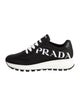 Prada Nylon Graphic Print Sneakers
