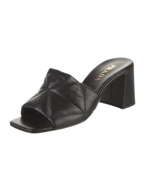 Prada Leather Slides