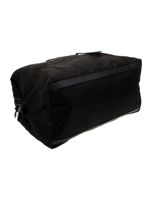 Prada Enameled Metal Triangle Top Handle Bag