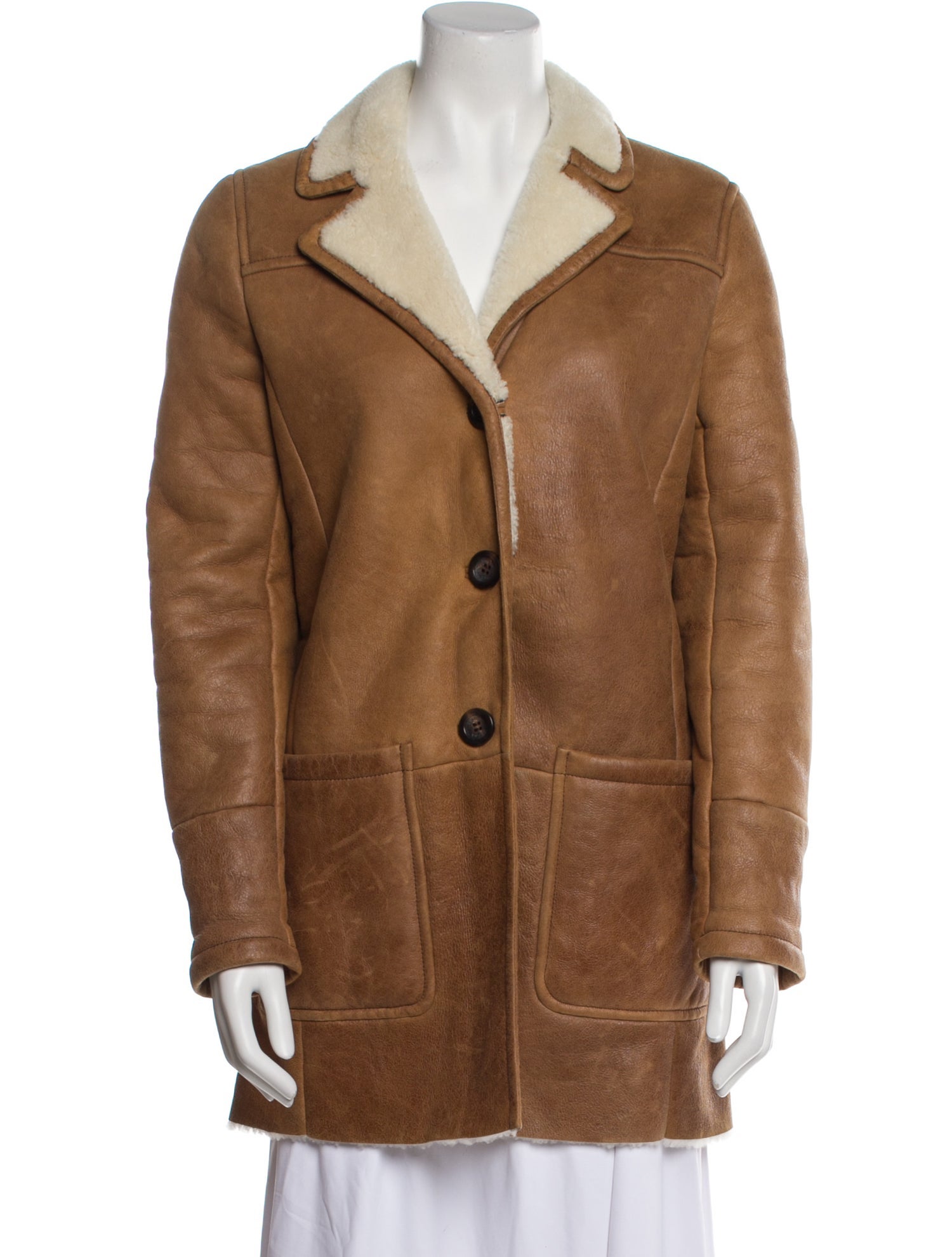 Prada 2012 Shearling Fur Coat