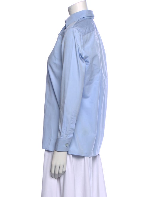 Prada 2024 Long Sleeve Button-Up Top