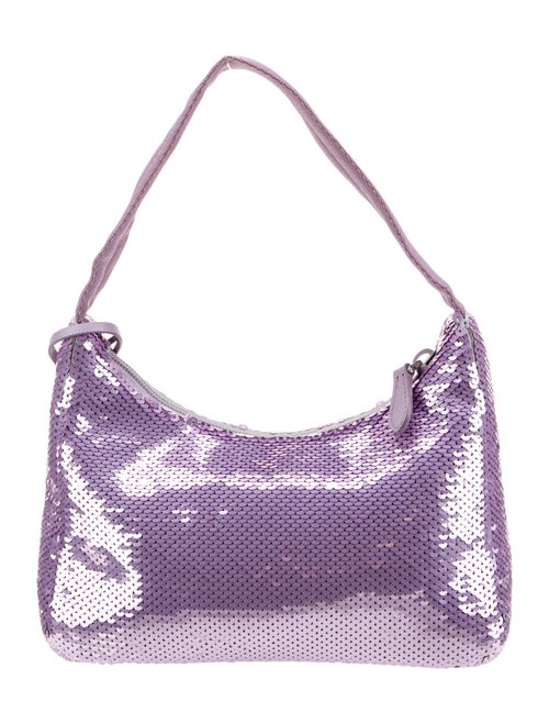 Prada Enameled Metal Triangle Re-Edition 2000