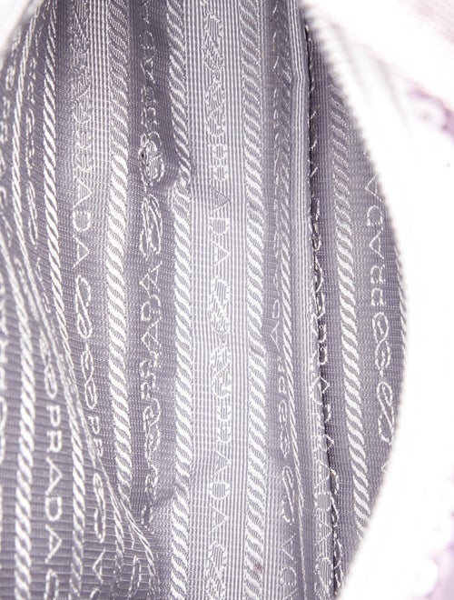 Prada Enameled Metal Triangle Re-Edition 2000