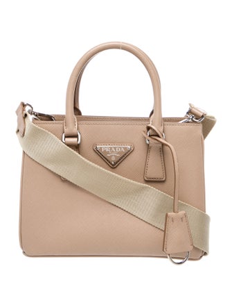 Prada Saffiano Leather Galleria Tote Micro