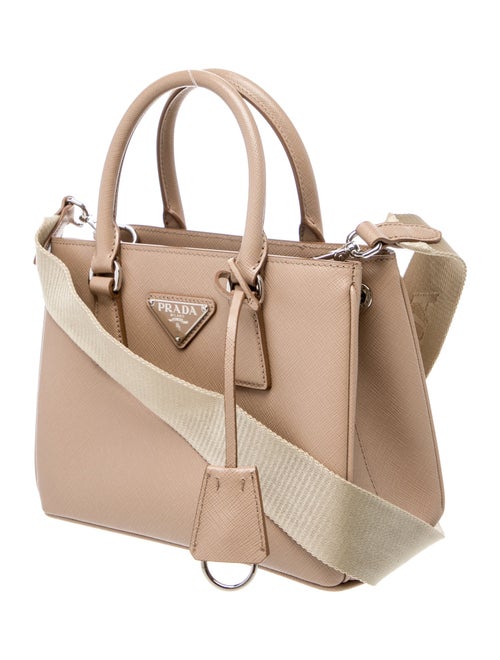 Prada Saffiano Leather Galleria Tote Micro