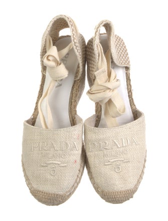 Prada Canvas D'Orsay Pumps