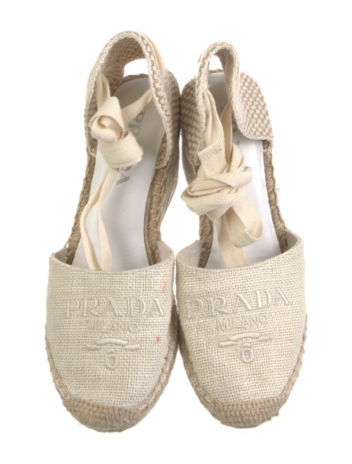 Prada Canvas D'Orsay Pumps