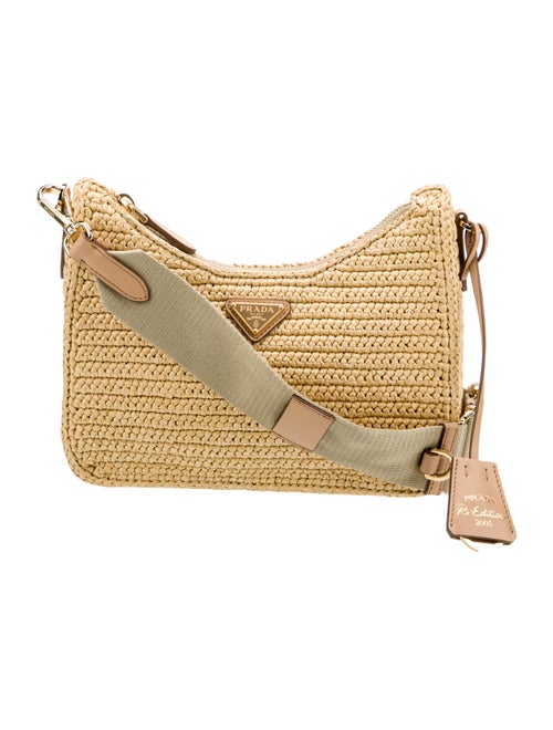 Prada Enameled Metal Triangle Re-Edition 2005