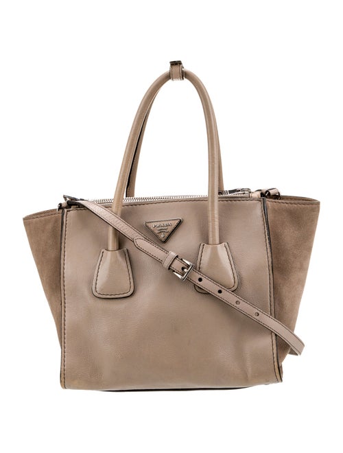 Prada Glace Calf Leather Twin Pocket