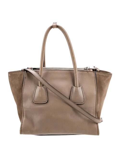 Prada Glace Calf Leather Twin Pocket