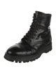 Prada Leather Combat Boots